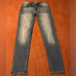 Vigoss Thompson Tomboy Jeans, Size 27, Distressed